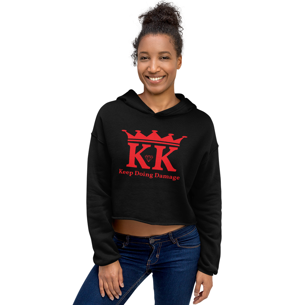 King Kashi Women's Crop Hoodie